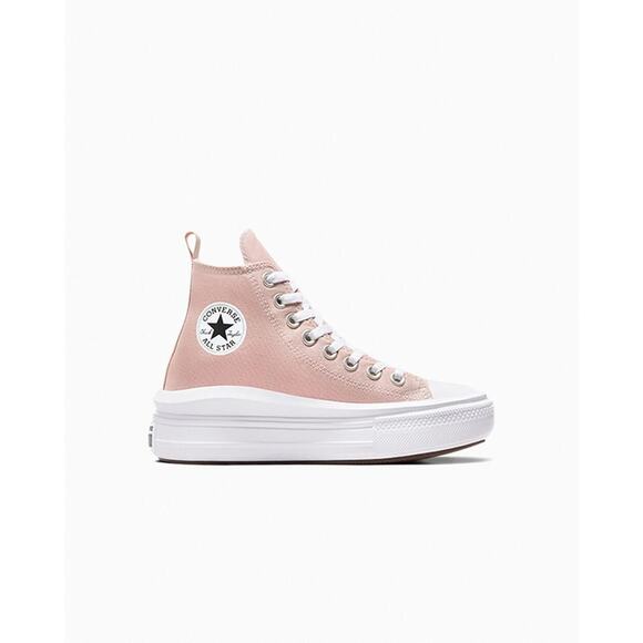 Converse Girls Chuck Taylor All Star Move High Top Sneaker - Picture 2 of 4